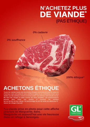 Movie poster for La Boucherie Éthique (2017)
