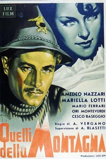 Movie poster for Quelli della montagna (1943)