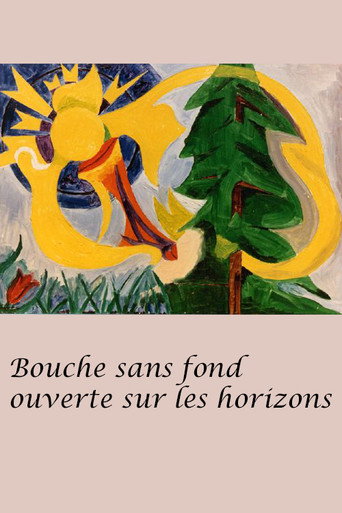 Movie poster for Bouche sans fond ouverte sur les horizons (1971)