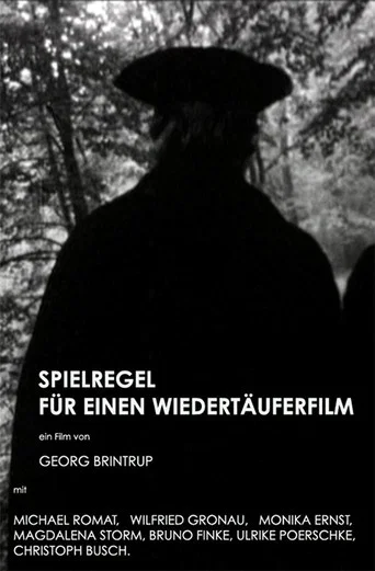 Movie poster for Rules For a Film about Anabaptists (1976)