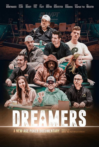Movie poster for Dreamers: A New Age Poker Documentary (2023)