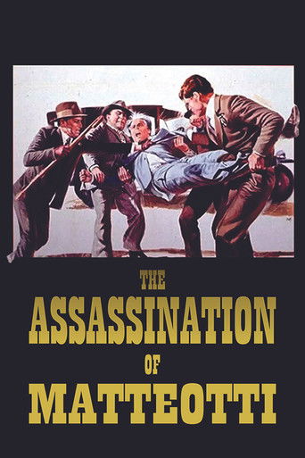 The Assassination of Matteotti poster