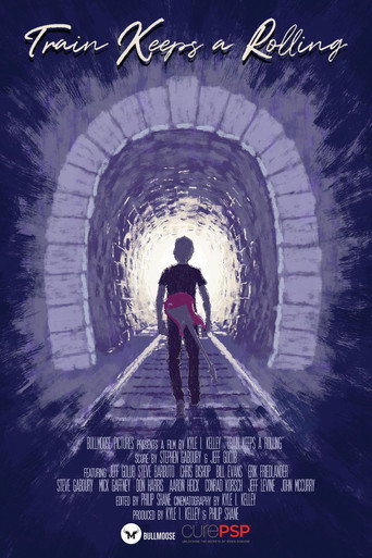 Movie poster for Jeff Golub: Train Keeps a Rolling (2021)