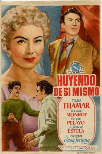 Movie poster for Huyendo de si mismo (1953)