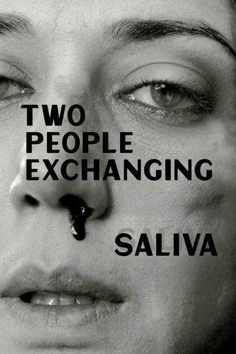 Two People Exchanging Saliva poster
