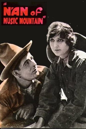 Movie poster for Nan of Music Mountain (1917)