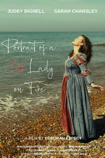 Movie poster for Portrait of a Cat Lady on Fire (2023)