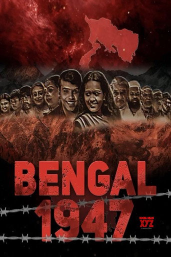 Movie poster for Bengal 1947 (2024)