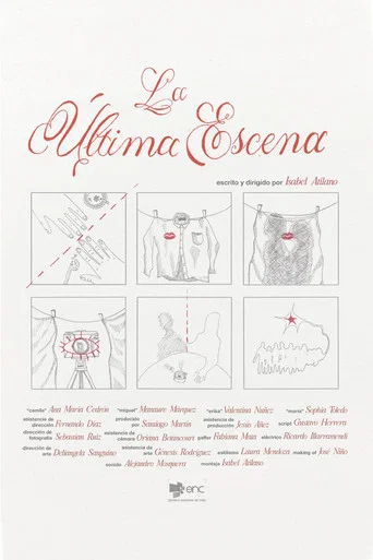 Movie poster for La última escena (2025)