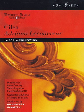 Movie poster for Adriana Lecouvreur (1989)