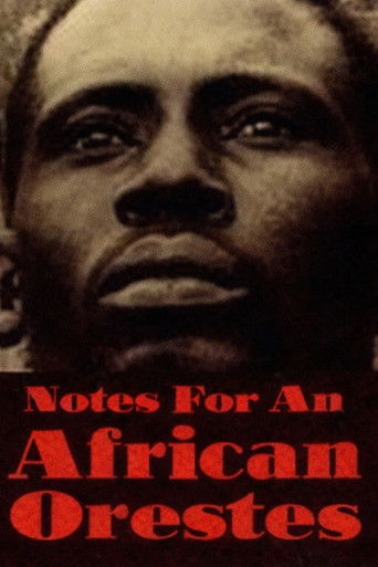 Notes Towards an African Orestes poster