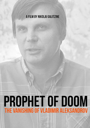 Movie poster for Prophet of Doom. Vanishing of Vladimir Alexandrov