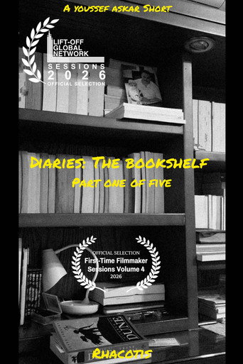 Movie poster for Diaries: The Bookshelf (2025)