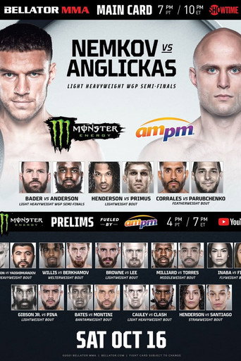 Bellator 268: Nemkov vs. Anglickas poster