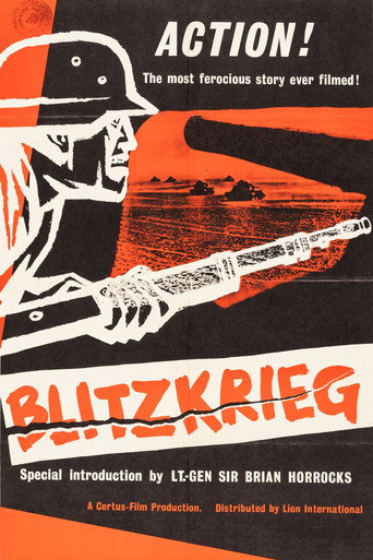 Movie poster for Blitzkrieg (1962)
