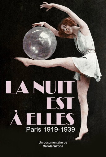 Movie poster for La nuit est à elles, Paris 1919-1939 (2018)