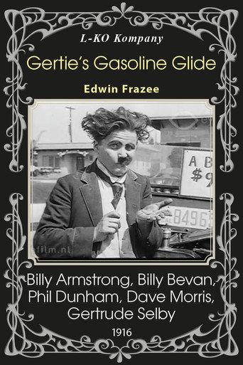 Movie poster for Gertie's Gasoline Glide (1916)