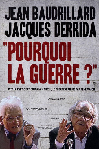 Movie poster for Pourquoi la guerre aujourd’hui? (2015)