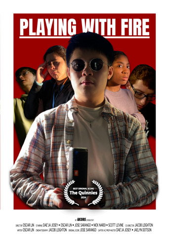 Movie poster for Playing With Fire (2024)