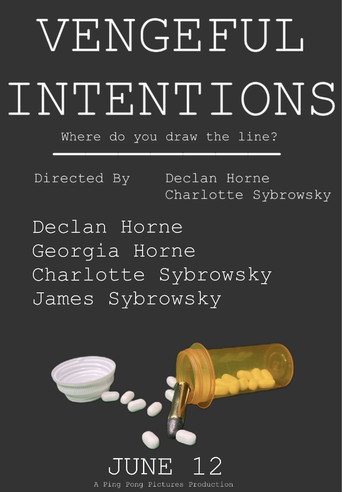 Movie poster for Vengeful Intentions (2025)