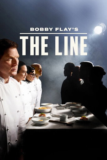 Series poster for Bobby Flay’s The Line (2026)