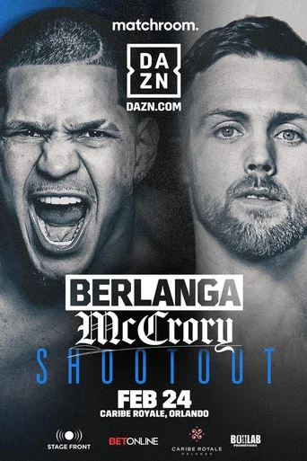 Movie poster for Edgar Berlanga vs. Padraig McCrory (2024)