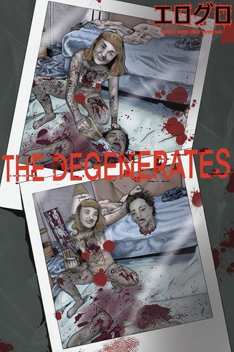 Movie poster for The Degenerates (2021)