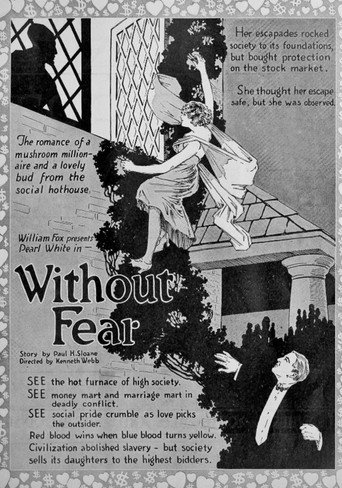 Movie poster for Without Fear (1922)