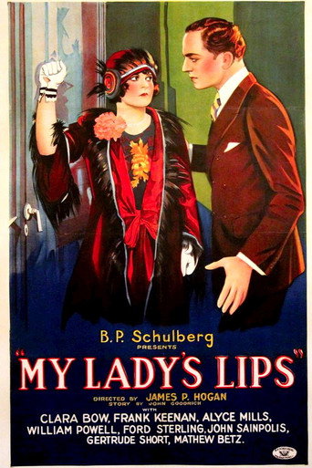 Movie poster for My Lady's Lips (1925)