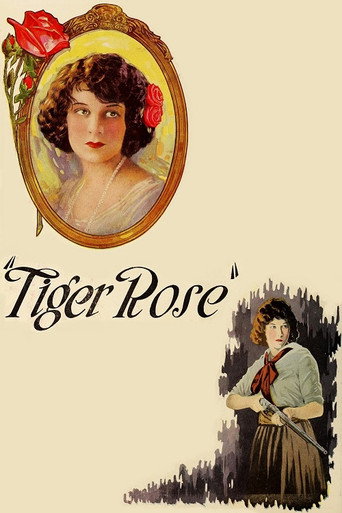 Movie poster for Tiger Rose (1923)