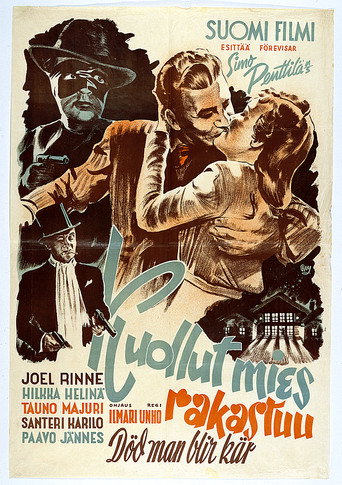 Movie poster for Kuollut mies rakastuu (1942)