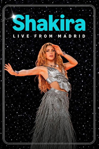 Movie poster for Amazon Music Presents Shakira: Live from Madrid (2026)