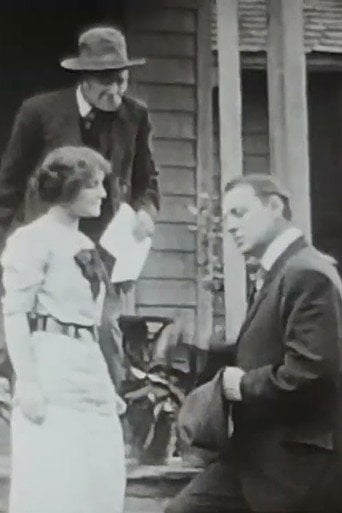 Movie poster for A Romance of the Rails (1912)