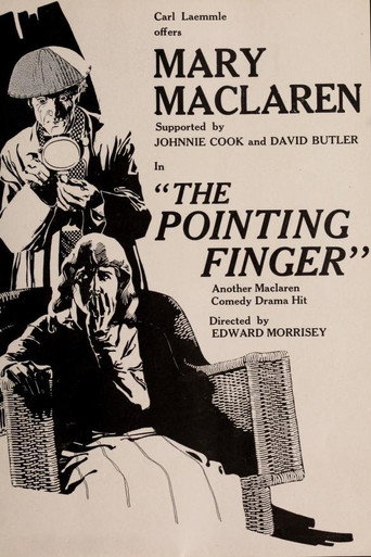 Movie poster for The Pointing Finger (1919)