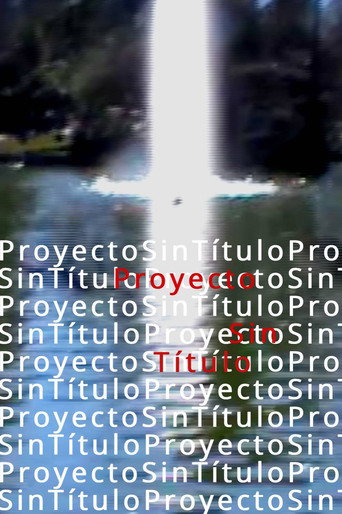 Movie poster for Proyecto sin Título (2020)