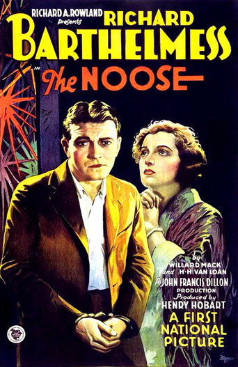 Movie poster for The Noose (1928)