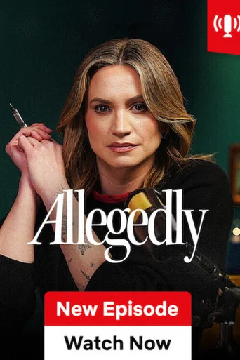 Series poster for Allegedly with Ellison Barber (2026)