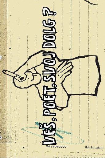 Movie poster for Poet You Know Your Due? (The Story About Slovene Rap) (2011)