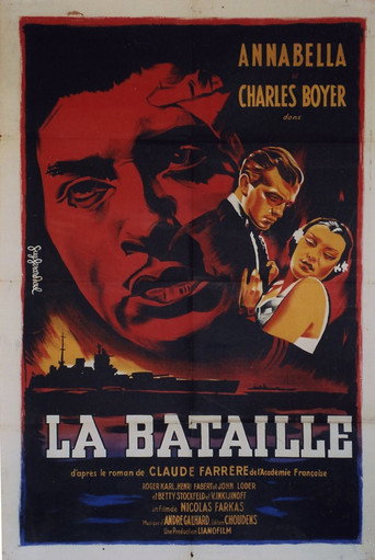 Movie poster for La bataille (1934)