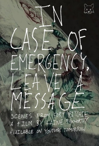 Movie poster for In Case of Emergency, Leave a Message (2020)