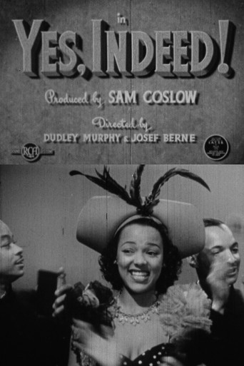 Movie poster for Yes, Indeed! (1941)