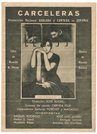 Movie poster for Carceleras (1922)