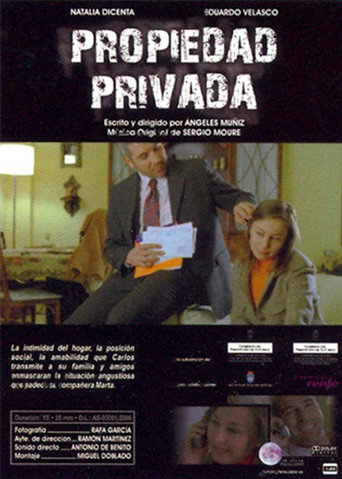 Movie poster for Propiedad privada (2006)