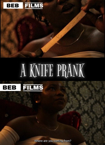 Movie poster for A Knife Prank (2024)