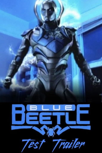 Blue Beetle: Test Trailer poster