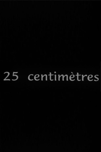 Movie poster for 25 Centimètres (1997)