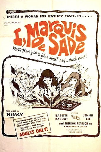 Movie poster for I, Marquis De Sade (1967)