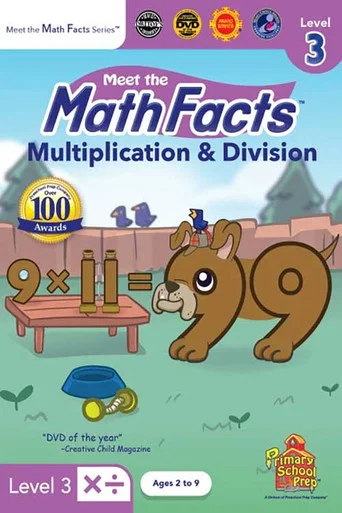 Movie poster for Meet the Math Facts - Multiplication & Division Level 3 (2017)