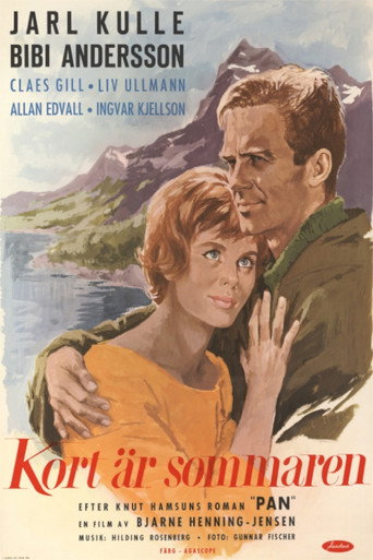 Movie poster for Kort är sommaren (1962)