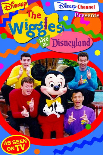 Movie poster for The Wiggles Live At Disneyland (1998)
